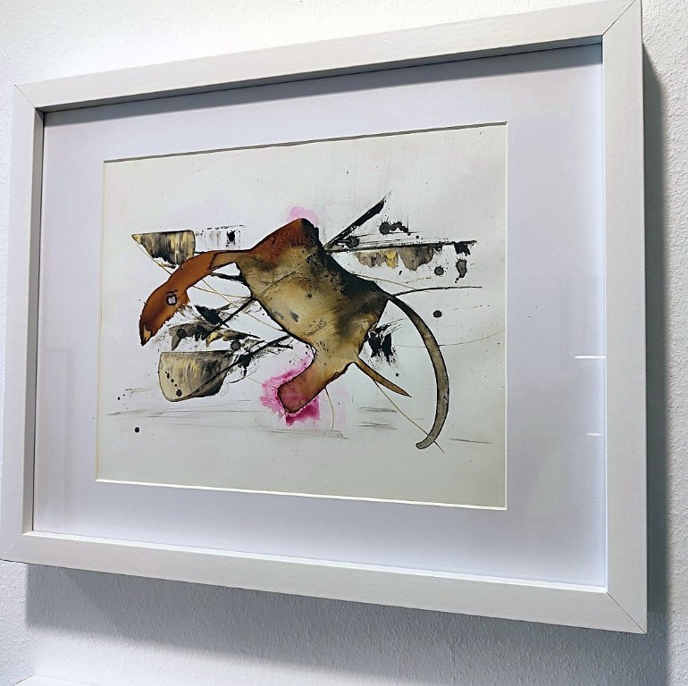 30x25, acryl auf steinpapier